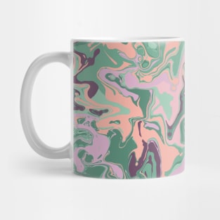 Garden Fairy Marble - Digital Paint Spill Mug